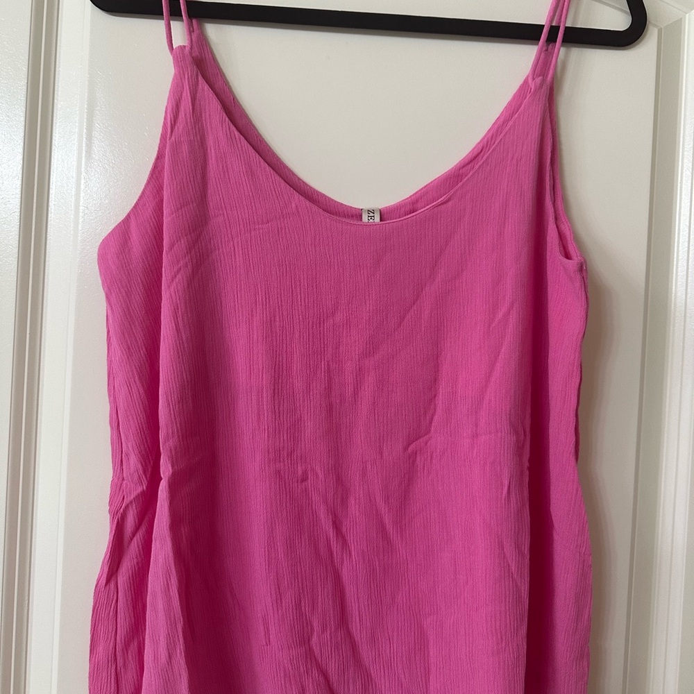 Zenana Outfitters Pink Camisole